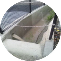 Hyper drain drainage setting image.